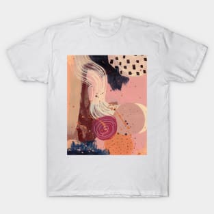 Modern abstract painting, acrylic painting 4 T-Shirt